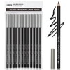 Erinde Black Eyeliner Pen Set, 2-in-1 Soft Eyeliner Pen &
