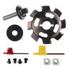 CNC Spoilboard Surfacing Router Bit 10 Blades With Replaceable Cutters