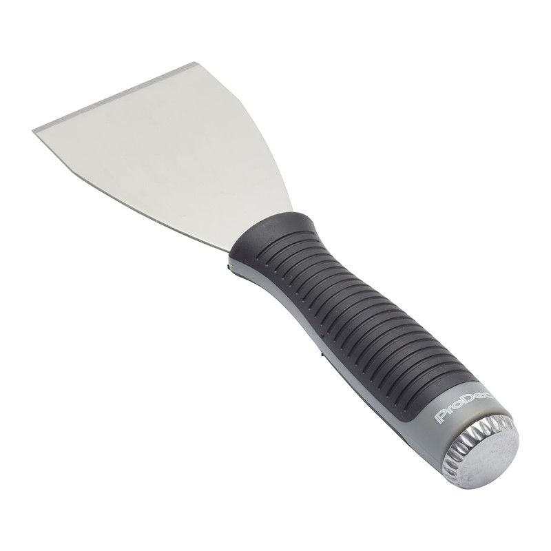 ProDec 3" Heavy Duty Straight Pole Scraper with Extension Pole