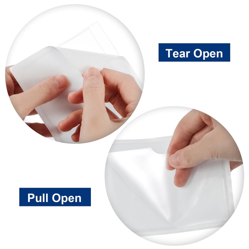 Chinco 30 Pcs Self Adhesive Pockets, Bin Labels for Storage