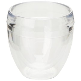 BODUM 11848-10-12 Outdoor Pavina Vaso de pared doble para exteriores, Transparente, 8 ounces, Paquete de 6