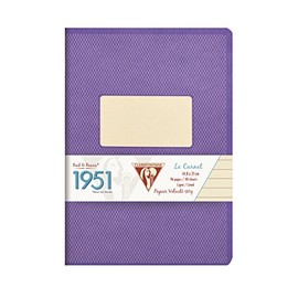 Clairefontaine 'Back to Basics 1951' Staplebound Notebook, 5 3/4" x 8 1/4", 96 Pages, Lined - Black