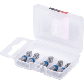 KS Tools 9183211 torsion power bit, total length of 25 mm, PZ2, 1/4 inch, pack of 5