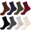 BambooMN Men's Super Comfy Soft Warm Fuzzy Socks - 4