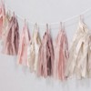 regalo Tassel Garland, Large, Birthday Garland, Decoration, Celebration (Strawberry Latte)