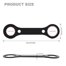Shinsilur 1PC Bottom Bracket Tool,Bicycle BB axle Wrench,Multi Functional Aluminum Alloy Wrench for Cycling Equipment,Bicycle dismantling Tool