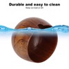 Sour Jujube Wood Condiment Jar Japanese Safe Dustproof Classic Flip
