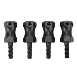 4Pcs RC Hex Hub,15mm Steel Wheels Hex Hub Extension Hex Drive Adapter Combiner Coupler Conversion Compatible with 1/10 RC Crawler
