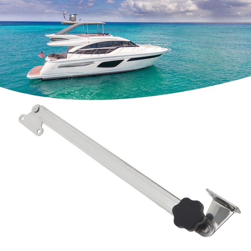 Hatch Lid Stay, 10in to 18in Support and Adjuster, 316