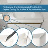 Silicone Shower Water Guard - Collapsible Dam with Self-Adhesive Barrier