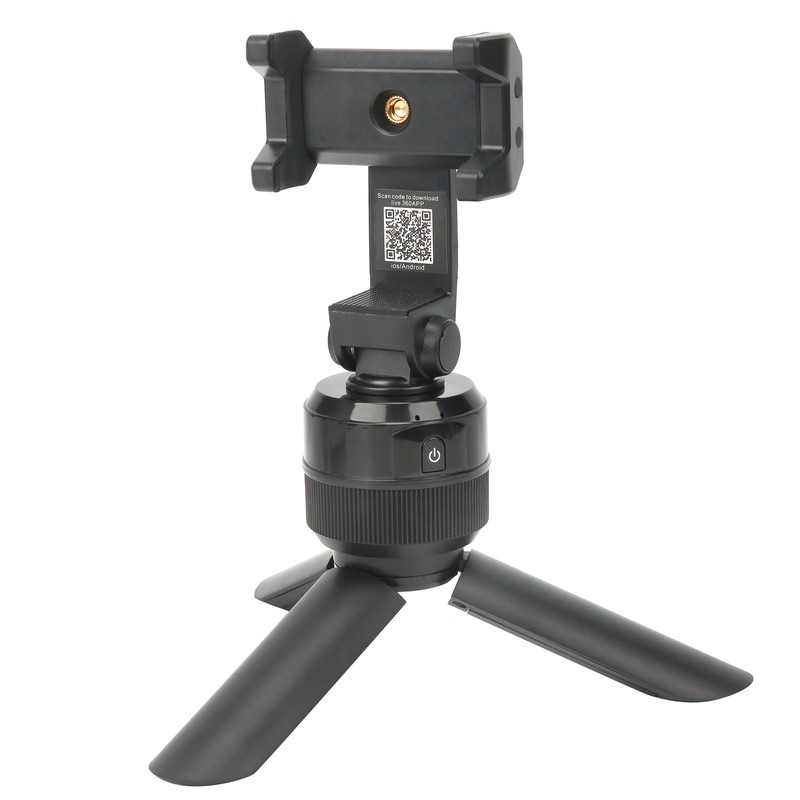 Smart Tripod Head 360° Rotation Automatic Face Recognition for Vlog