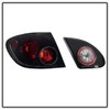 ACANII - For Black 2003-2008 Toyota Corolla Tail Lights Brake