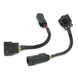 Outopakkle Halogen to LED 5th Gen Taillight Adapter Conversion Wiring Harness Kit Left Right For Ram 2500 3500 2019-2024 Heavy Duty Truck Driver Passenger Side