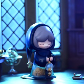 52TOYS Laplly Song of the Tarot, Random Cute Action Figure, Collectible Toy Desktop Decoration 3.3 Inch, Gift for Birthday or Party, 1PC