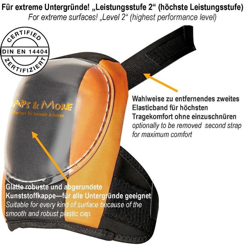 New Model 2024 Professional Gel Knee Pads for Work Flexible