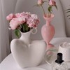 Ceramic Female Form Body Shape Flower Vase for Home Decor