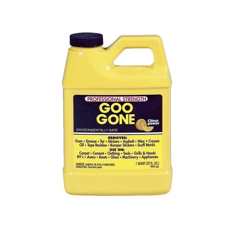 Goo Gone (6)-Goo Gone 1 Qt. Professional Strength Citrus Power
