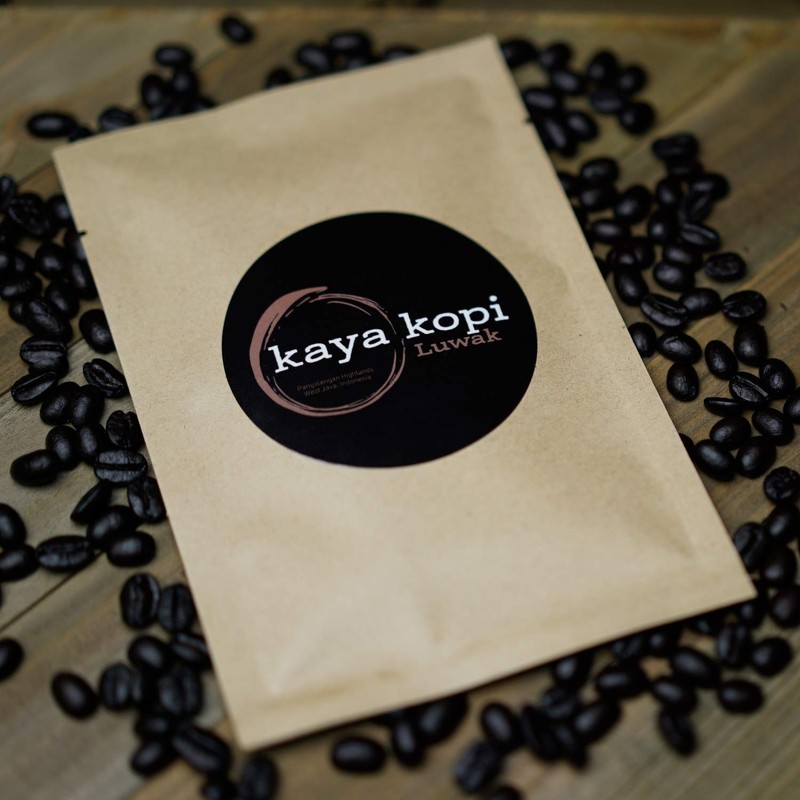 Kaya Kopi Premium Kopi Luwak From Indonesia Wild Palm Civets
