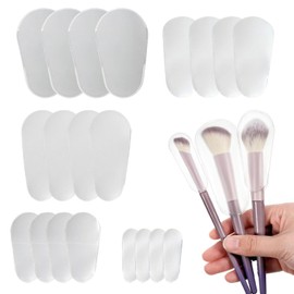 FrostyFlair Make-up Brush Protector, 20 Pieces Dustproof Cosmetic Brush Covers For Travel And Storage, Brush Set Makeup, Make Up Brushes