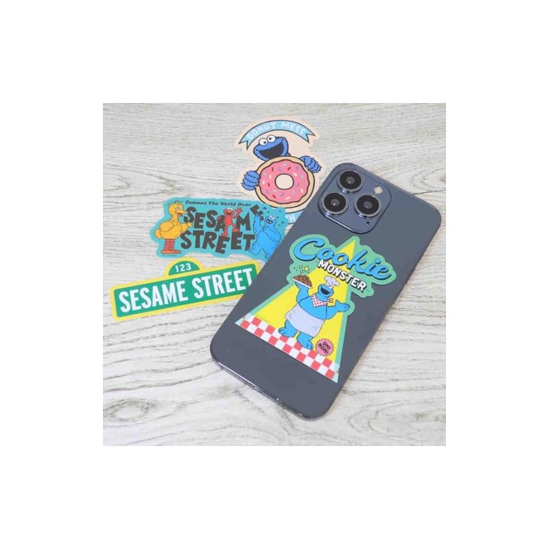 Sesame Street [Die Cut Sticker] Character Sticker/Donut