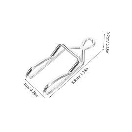 Baluue 50pcs Pocket Watch Chain Clips Durable DIY Accessories for Pocket Watch Pants Cowboy Chains Versatile Clasp for Creative Projects