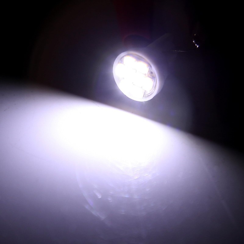 OCPTY T10 Wedge 147 W5W Interior White Bulbs 2 Pack