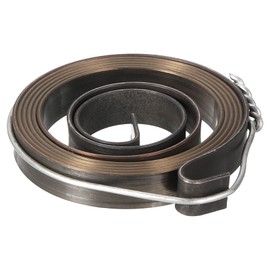 uxcell Drill Press Spring Drill Press Quill Feed Return Coil Spring Assembly Spring Steel Chemical Blackening Finish 680mm Expand Long 34 x 6 x 0.65mm 1 Pcs