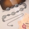 Eigso Boho Lapse Concho Chain Waist Belt for Women Cowgirl