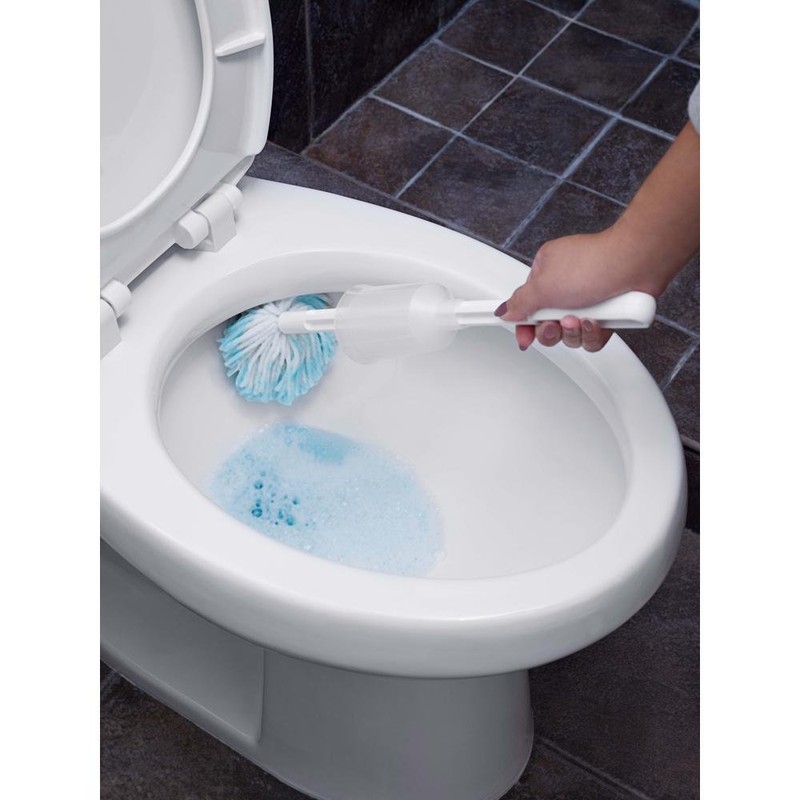 Fuller Brush Toilet Bowl Cleaner Brush – Antimicrobial Toilet Swab