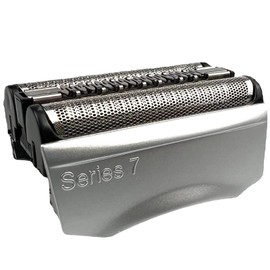 HSTCL Brown Compatible Series 7 Shaver Replacement Blade Net Blade Inner Blade Integrated Cassette F/C70B-3 F/C70S-3 Compatible (Silver)