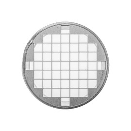 4" Inch (net 3/8" x 3/8" Inch) Duct End Cap with Steel Mesh - Round Galvanized Steel Cap, Steel Screen - Vent Duct End Cap - Available Different Sizes (4"; 5"; 6"; 8"; 10"; 12" Inch)