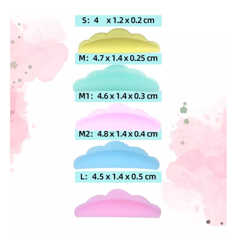 Veraly Almohadillas Silicona Enchinar Pestañas Full