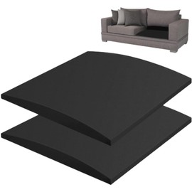 2Pcs Sofa Cushions Support for Sagging Seat, High-Density Under Couch Sag Repair, 50 x 50cm Cushion Support Foam Replacement for Sagging Seat Loveseat Chair