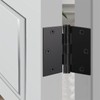 Allucky Matte Black 42 Pack 3x3 Inch Interior Door Hinges