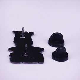 The Notorious RBG Ruth Bader Ginsburg Brooch Enamel Pin Supreme Court @ NEW