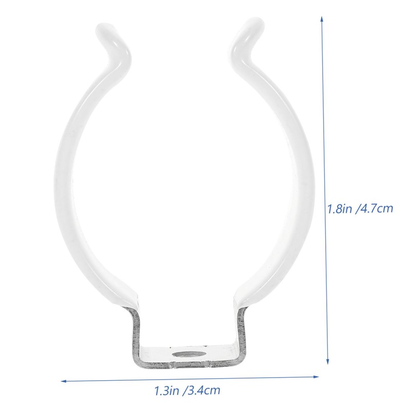 Operitacx T12 LED Lampenhalterung U-Förmige Clips Robust und Langlebig Installieren