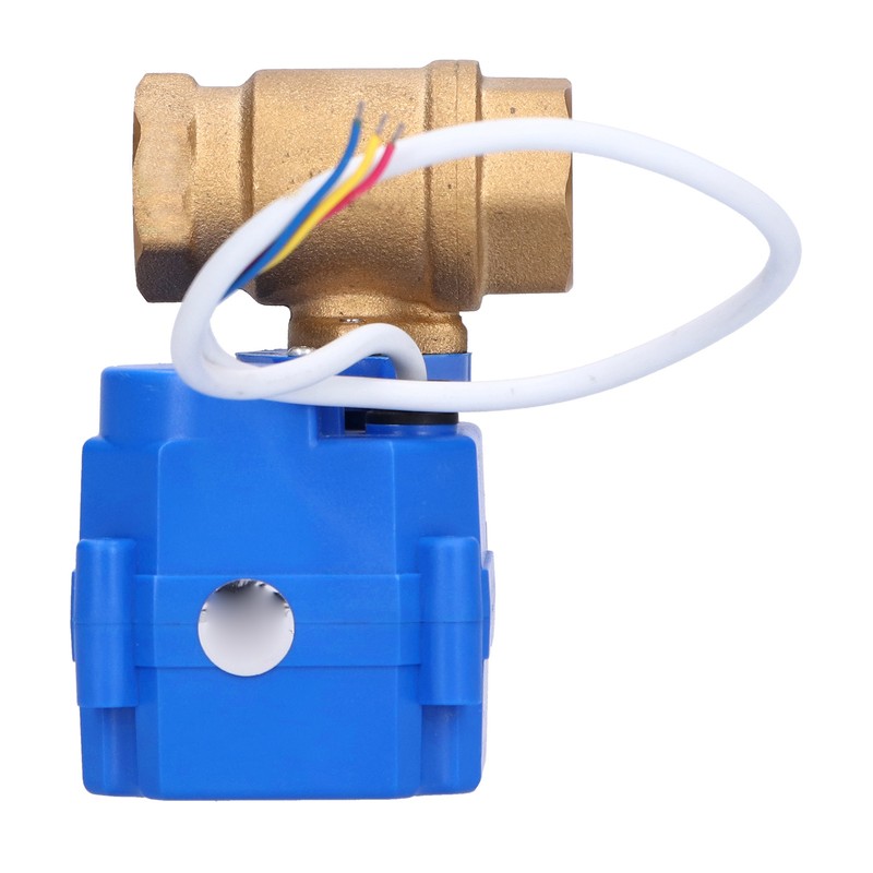Motorized Ball Valve DN15 Brass Mini Electric Hydraulic Pipe Fittings