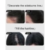 Erinde Lápiz de Cejas Líquido con Efecto Microblading,02 Brown Fórmula