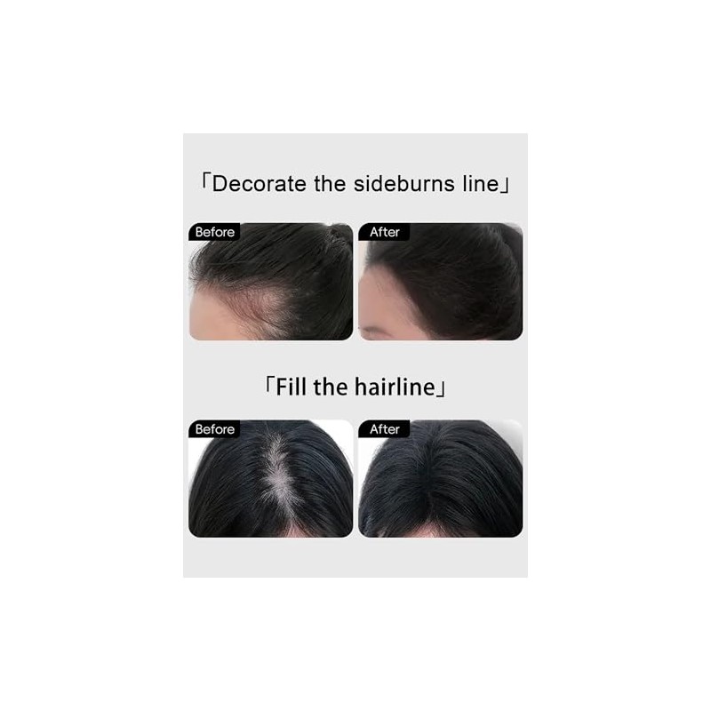 Erinde Lápiz de Cejas Líquido con Efecto Microblading,02 Brown Fórmula