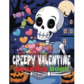 CREEPY VALENTINE COLORING BOOK: A Horror & Gothic Valentine's Day Coloring Book for Adults – Creepy Cute & Spooky Love Designs