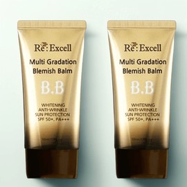 ReExcel Re-Excel Blemish Balm UV Protection Tone-up BB Cream 50ml, No. 21-23, 2 pcs. / 리엑셀 블레미쉬밤 자외선차단 톤업 비비크림 50ml, 21~23호, 2개