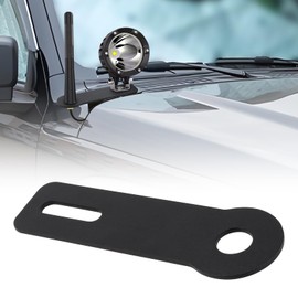 DIICCYO Ham Antenna Ditch Light Bracket Extension, Carbon Steel Mounting Bracket Extender, Mounting Bracket Extension Kit Compatible with Truck, Off-Road Vehicle, SUV Ditch Light Brackets Accessories