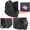 HYS Universal Handheld CB Radio Chest Harness Bag Tactical Chest