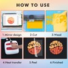 A SUB 3D Puff Heat Transfer Vinyl 8 PCS -