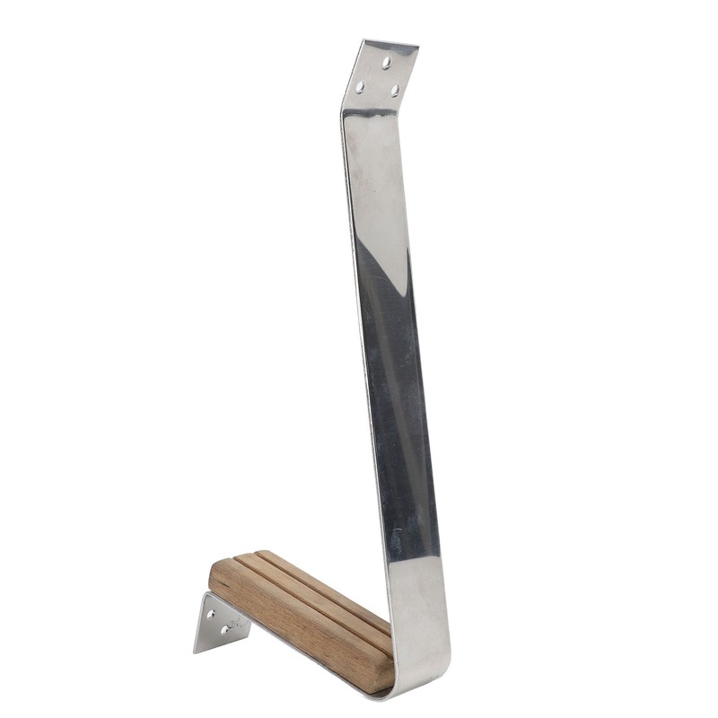 11‑1/4x5‑1/8in Teak Mast Steps Marine Grade 304 Stainless Steel Mast