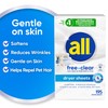 all Fabric Softener Dryer Sheets for Sensitive Skin, Free Clear,