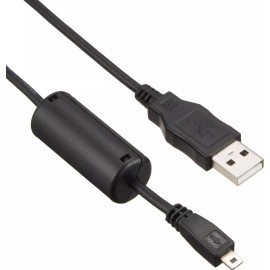 Kastar UC-E6 USB Data Cable for Panasonic DMC-FZ100 FZ15 FZ150 FZ18 FZ2 FZ20 FZ200 FZ25