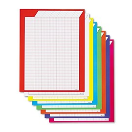 TREND enterprises, Inc. T-73901 Vertical Incentive Charts, Jumbo Variety Pack, 22" x 28", 8/Pack