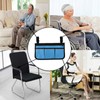 Wheelchair Bag with Pockets Reflective Strips Armrest Side Bag for