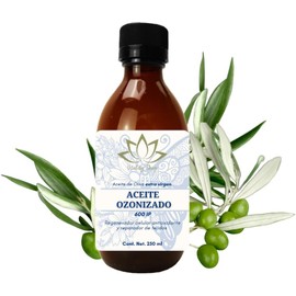 Aceite Ozonizado 600 IP regenera la piel antioxidante, disminuye arrugas, revitaliza, regenera, hidrata y suaviza la piel. (250 ML)